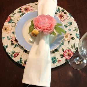 Handmade Sousplat double sided 🌸